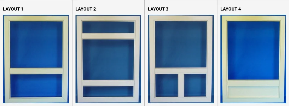 Close detail of a Screen Wall System aluminum panel corner